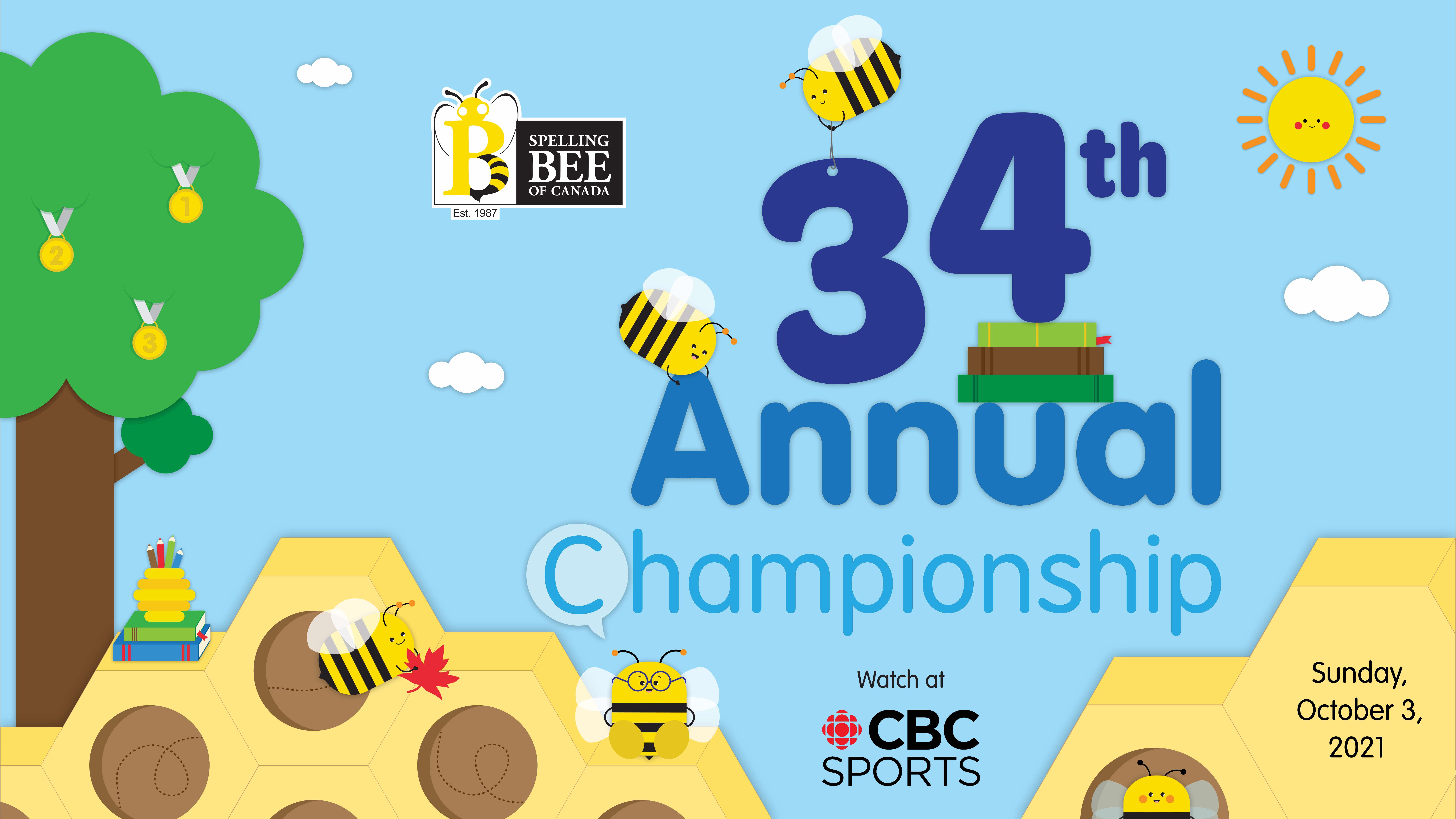 Spelling Bee of Canada - 34th Annual Championship Cover